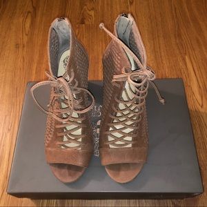 Vince Camuto lace up heels
